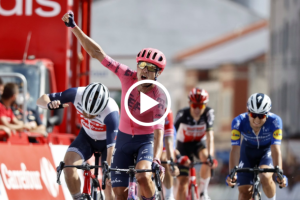 Dane Magnus Cort Nielsen makes it a Hat Trick at La Vuelta