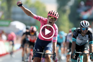 Cort Nielsen wins second stage sprint on La Vuelta Stage 12