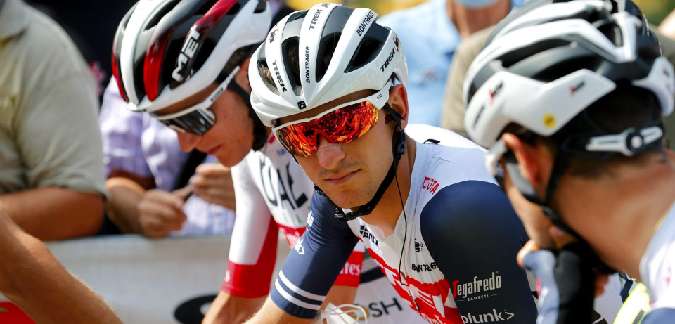 Giulio Ciccone leads Trek-Segafredo team at the 2021 La Vuelta