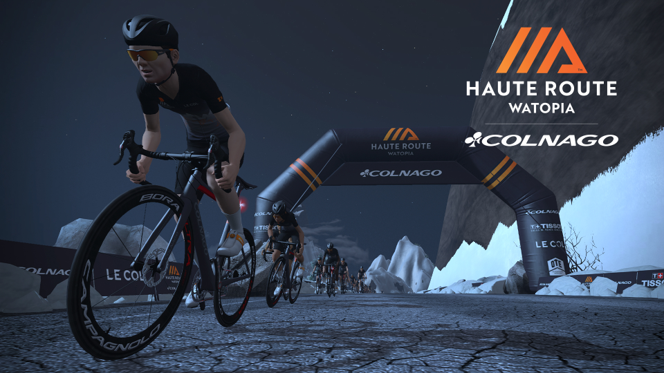 60,000 Cyclists From All Over The World Ready To Take Up The Challenge of Haute Route Watopia!