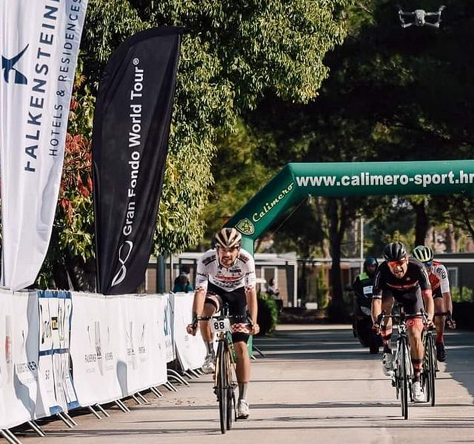 Viktor Potocki wins the Zadar Granfondo Falkensteiner Borik in Croatia