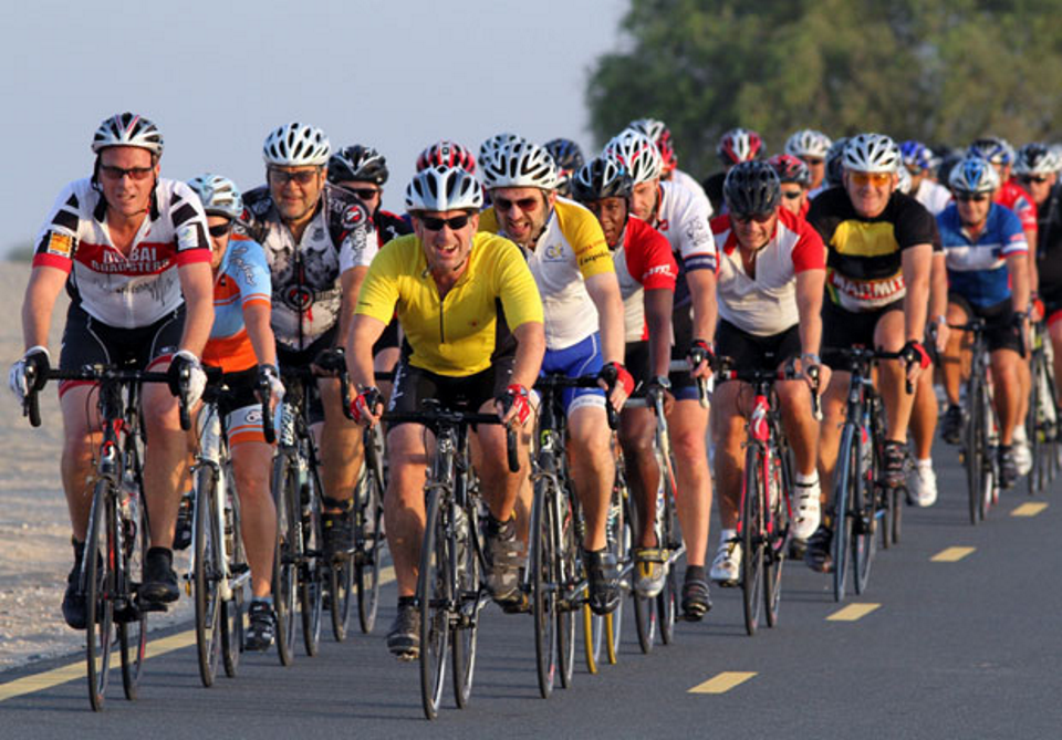 Spinneys Dubai 92 Cycle Challenge part of the 2022 UCI Gran Fondo World Series