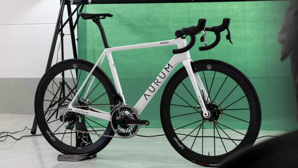 Contador and Basso's bike brand Aurum unveils super clean Arctic White team bike