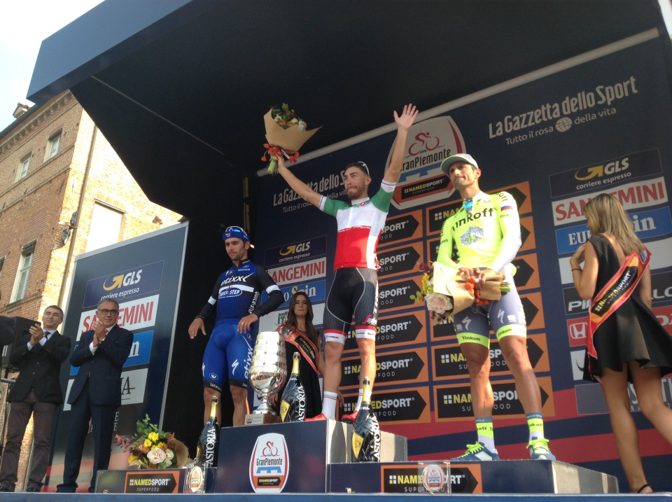 Nizzolo wins 100th Giro del Piemonte in Final Sprint