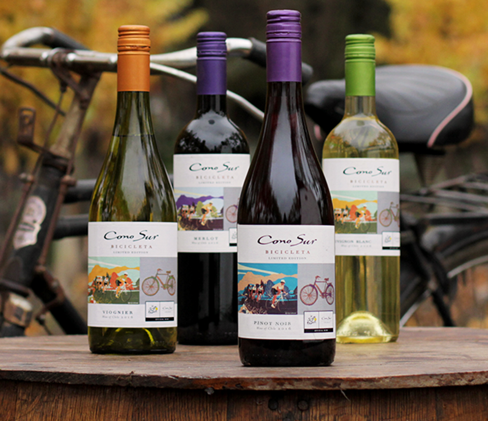 Cono Sur announced as official wine of the London Tour de France ride