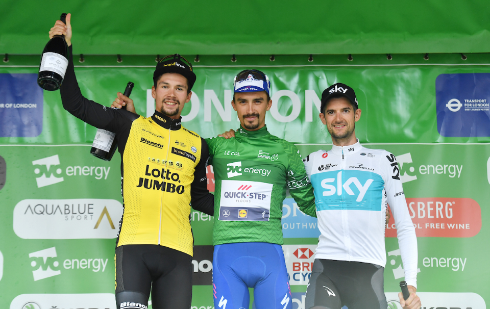 Julian Alaphilippe Wins Ovo Energy Tour Of Britain
