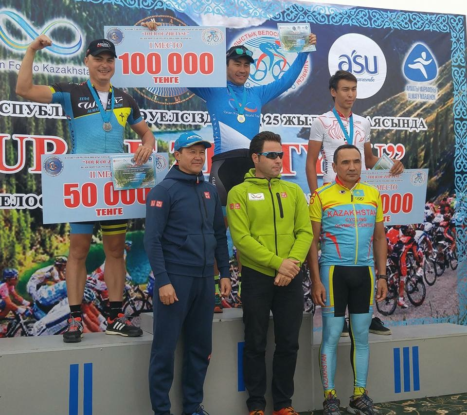 Gran Fondo World Tour ® final, Alexander Vinokurov launched the Gran Fondo in Central Asia with the first edition of Gran Fondo Kazakhstan-Tour of Zhetysu