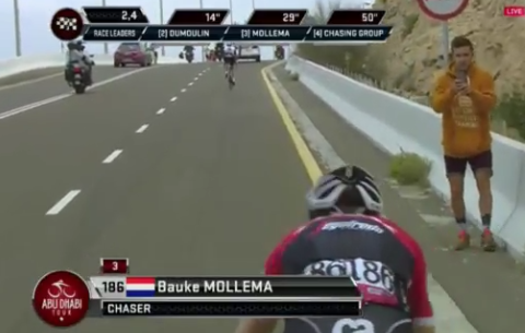 Mollema is chasing Costa and Zakarin