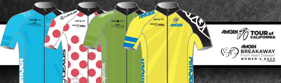 2017 Tour of California Race Leader Jerseys Unveiled
