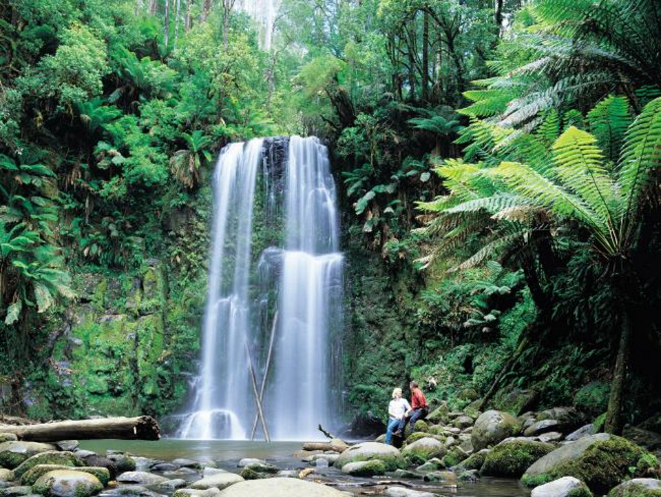 Erskine Falls is one of Lorne’s many natural attractions.