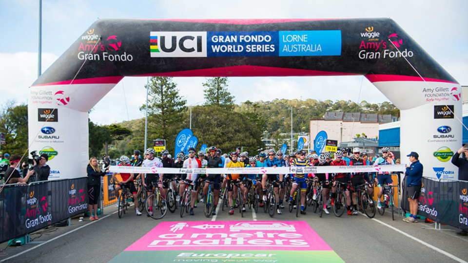 Record 5 500 riders at 6th Edition of Amys Gran Fondo