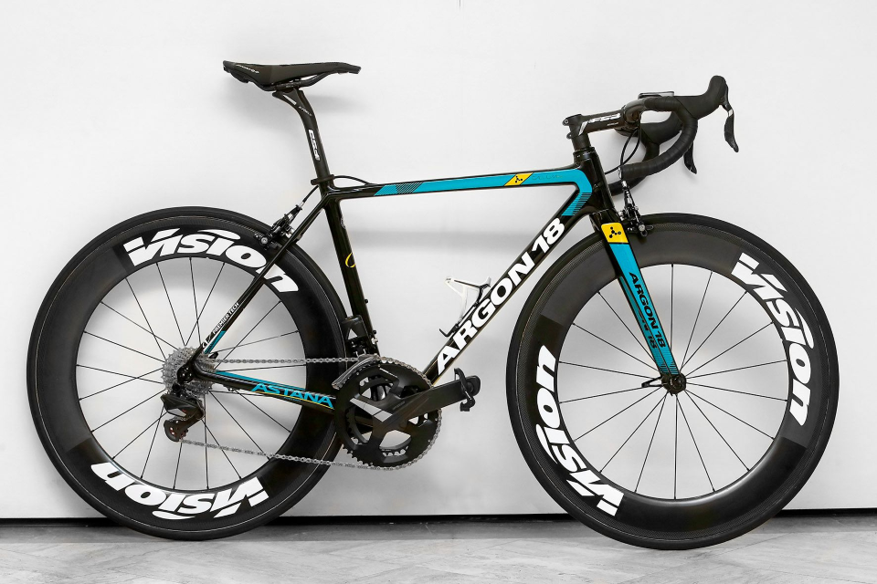 Argon 18 makes UCI World Tour debut with Astana Pro Team