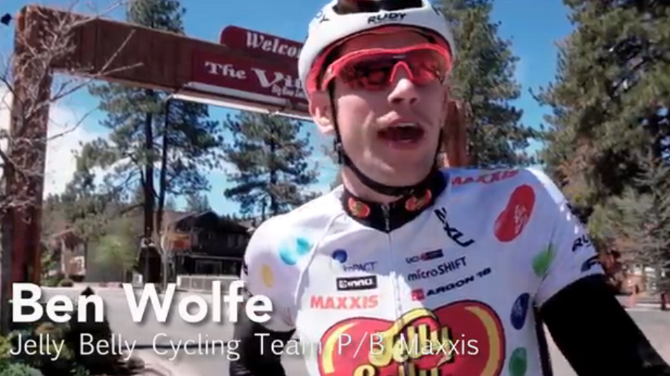 VIDEO: Big Bear Lake Time Trial Teaser with Ben Wolfe from Team Jelly Belly