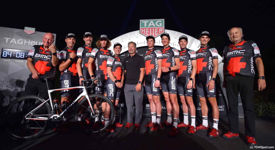 TAG Heuer returns to cycling with BMC Racing Team, closing a 20-year hiatus!