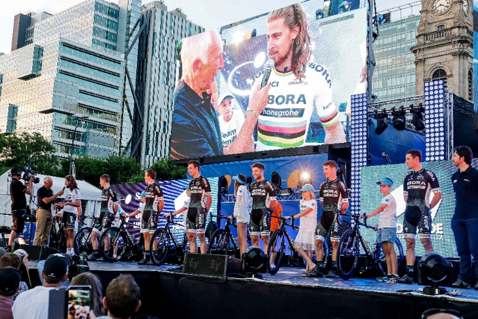 Strong showing in Adelaide as BORA - hansgrohe take second and third in Tour Down Under opening criterium photo credit: ©BORA-hansgrohe / Stiehl Photography