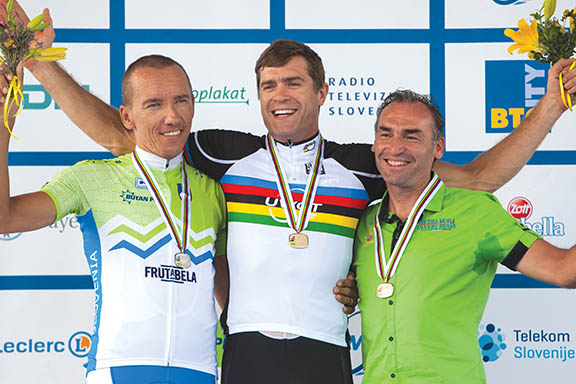 Bruce Bird wins UCI Gran Fondo Championship in France