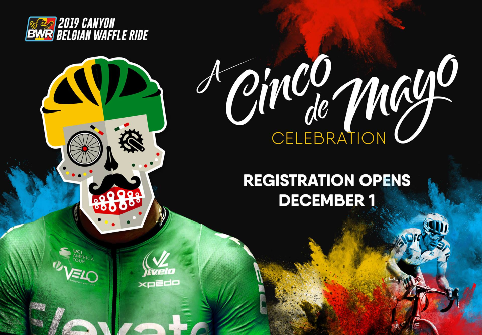 2019 Canyon Belgian Waffle Ride registration opens December 1st