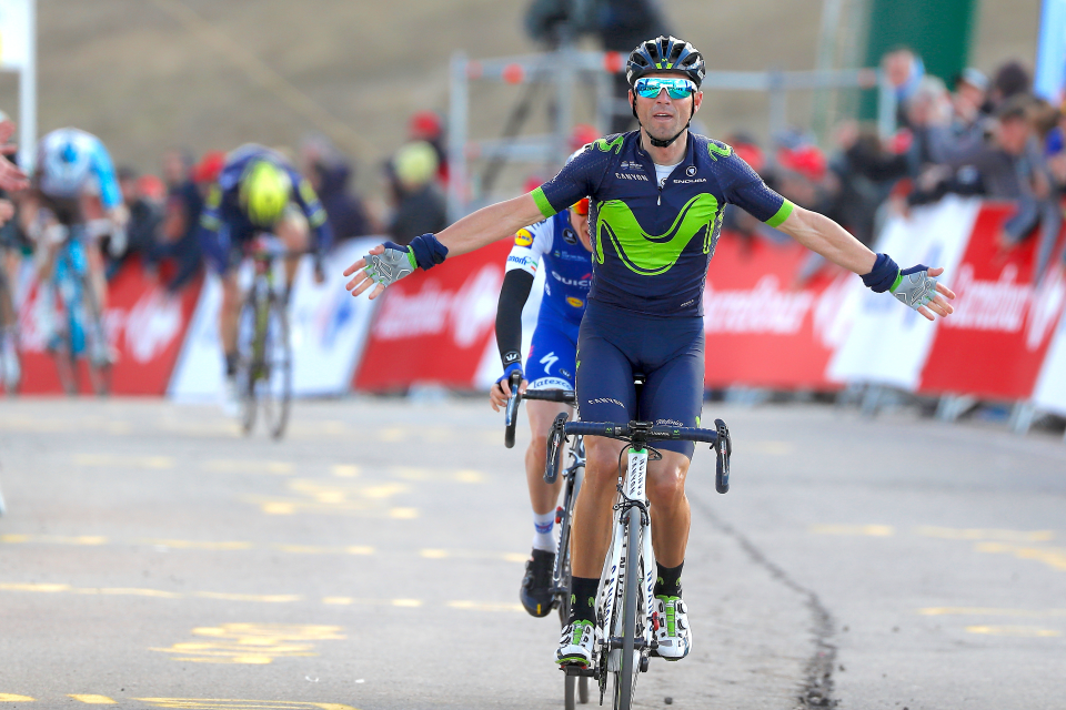 Alejandro Valverde claims 101st career victory atop La Molina, clinches 10th success for Blues in 2017 by beating top Volta GC riders - Pictures: Photo Gomez Sport