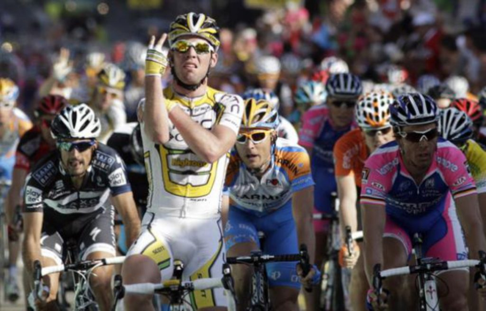 Mark Cavendish at the 2010 Tour de Romandie,