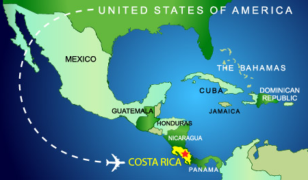 Costs Rica is much closer than you think. From Miami it’s less than 3 hours and New York around 4 and half hours. Low cost flights can start from $250 return which makes the proposition even more inviting.