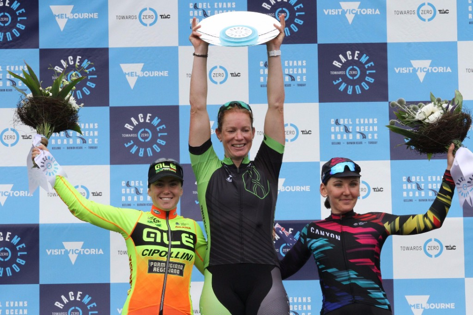 Kirsten Wild of Cylance Pro Cycling Wins Inaugural Towards Zero Race Melbourne Behind Team Effort
