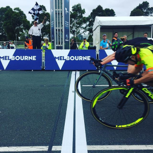 Close Sprint between Kirsten Wild,Cylance Pro Cycling and Chloe Hosking, Ale Cipollini