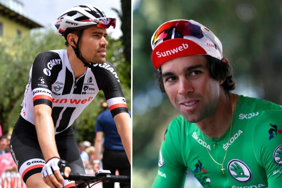 Tom Dumoulin will target the Yellow Jersey after being named as Team Sunweb's captain for the race with Michael Matthews targeting another Green Jersey