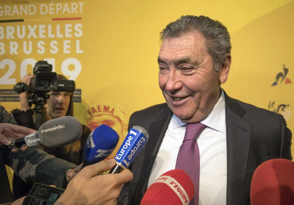 2019 Tour de France to pay homage to Belgian cyclist Eddy Merckx