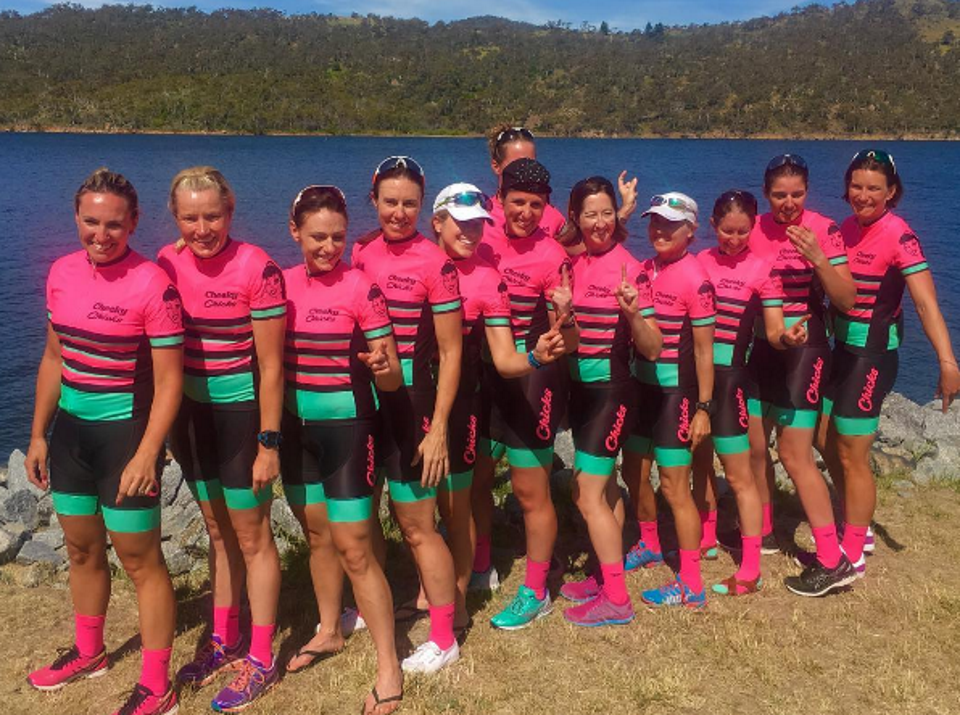 The Veloroo Jyndabyne team were 1st female team in L'Etape Australia.