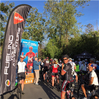 Riders set off from Thousand Oaks and descended the famous Mulholland Highway to Pacific Coast Highway for a scenic tour of the Santa Monica Mountain range