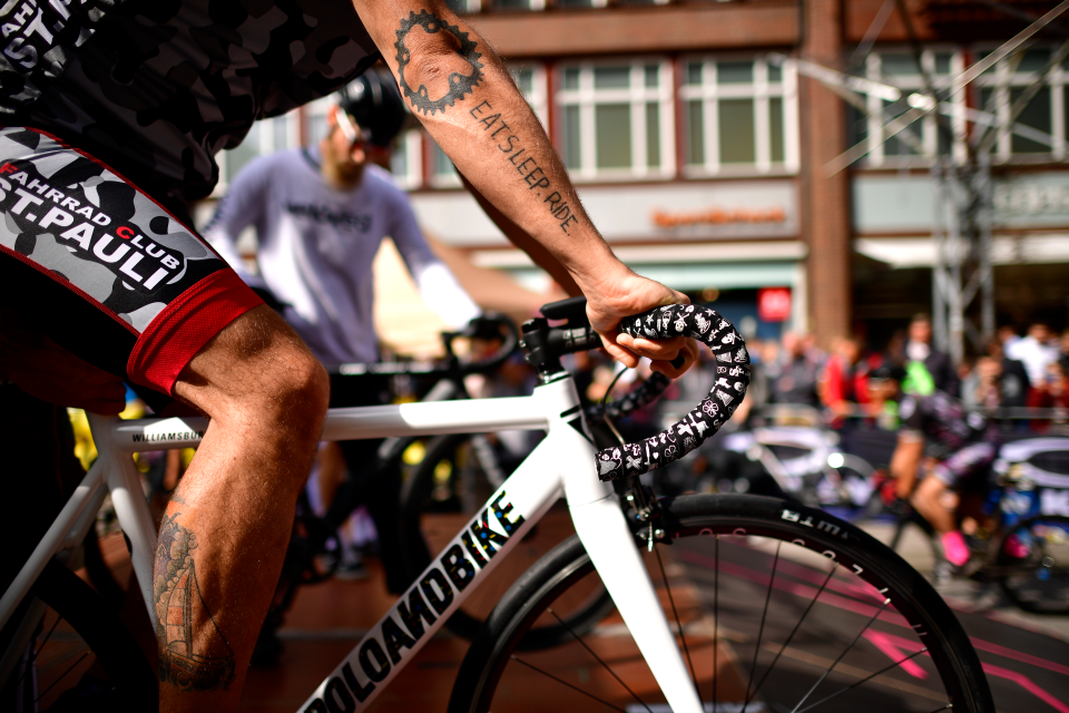 Photo: RACE FAST. The Rad Race Battle on Saturday kicked off a spectacular weekend. © Getty Images for VELOTHON 