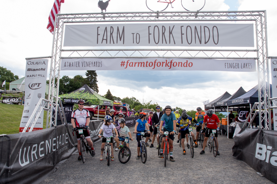 The fifth stop is Farm to Fork Fondo – Finger Lakes in Burdett New York.