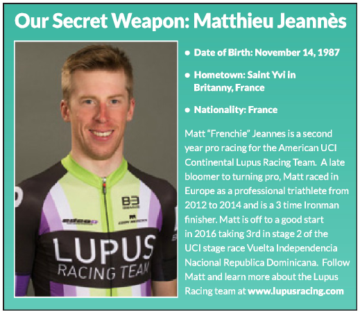 Our Secret Weapon: Matthieu Jeannes