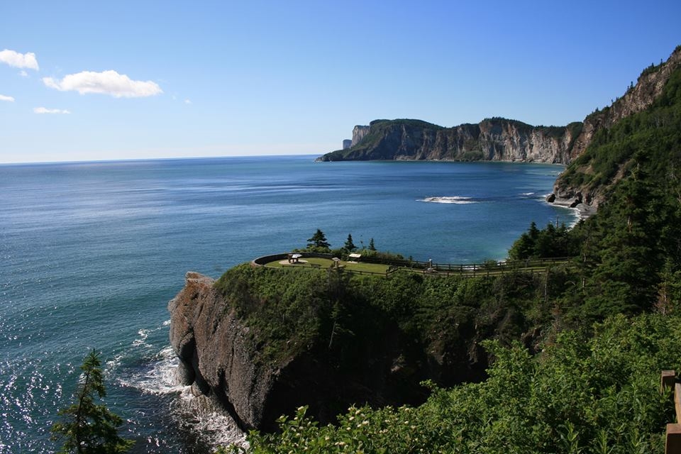 majestic cliffs of Cap-Bon-Ami 