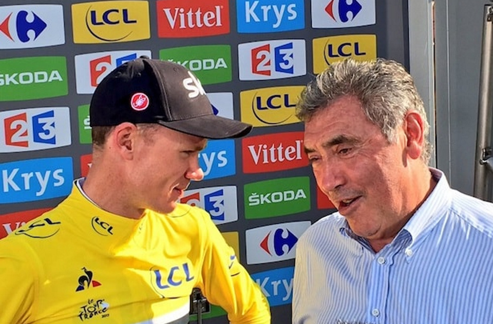 Eddy Merckx says Chris Froome must ride the Giro