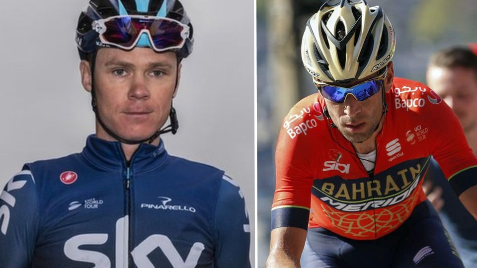 Chris Froome and Vincenzo Nibali to go head to head at the Tour of the Alps