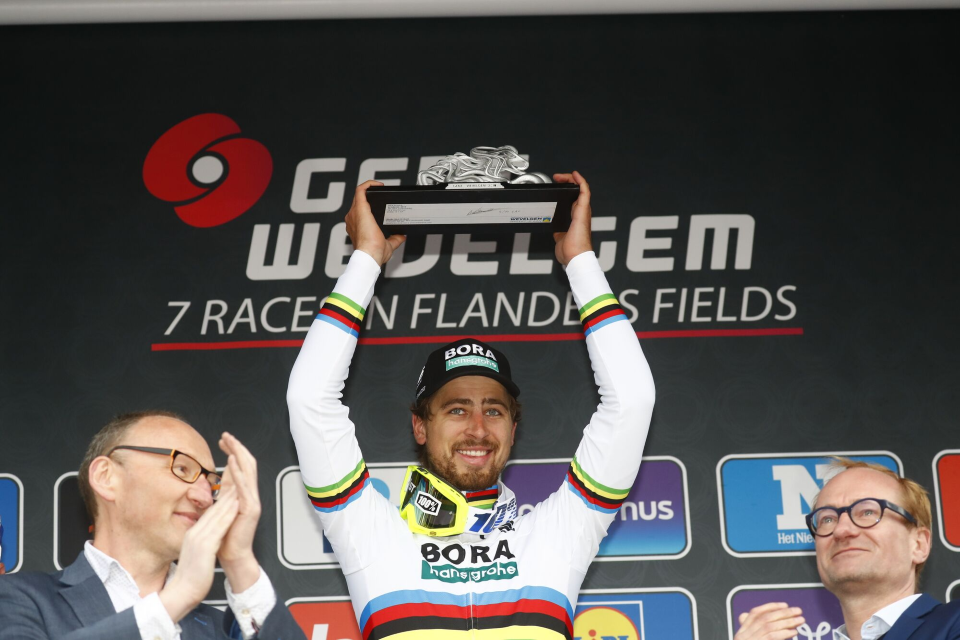 World Champion Peter Sagan wins Gent-Wevelgem