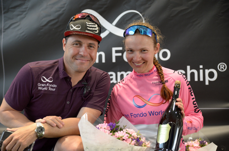 In the women's category, German cyclist Luise Jungnickel took the top position on the Ladies Edition mass start from Lillehammer to Oslo distance, to take the lead of Gran Fondo World Tour ® Women's Series