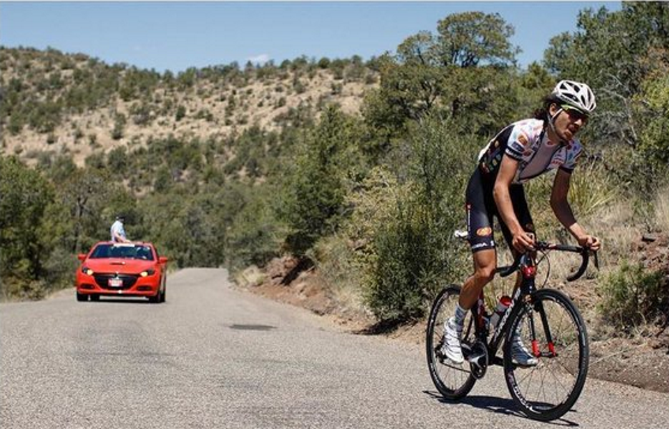 Lachlan Morton (Jelly Belly p / b Maxxis) wins Mogollon stage at Tour of the Gila