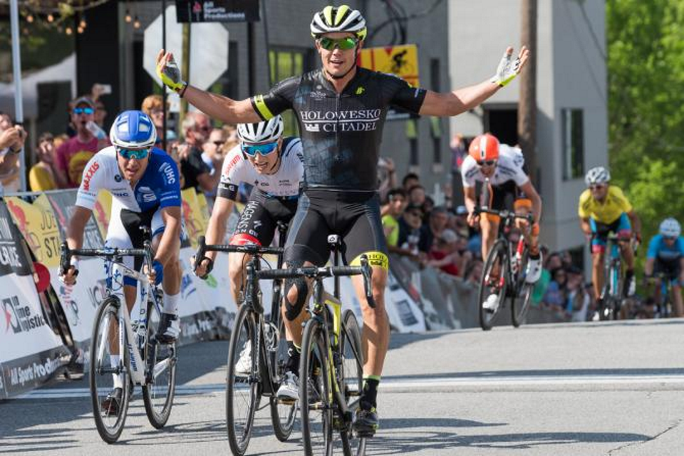 McCabe wins stage 2 sprint in Fort Bayard at the Tour of the Gila