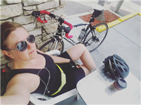 adrian_adrift - 1hr 34 mins 25.3 miles! Felt good.#girodisandiego #cyclinglife #cyclebabe