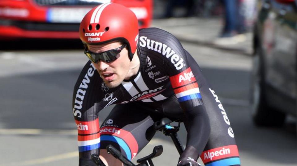 Dutchman Tom Dumoulin wins Giro stage one time trial