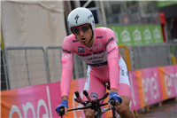 Gianluca Brambilla held onto the Pink Jersey by 1 second over Bob Jungels