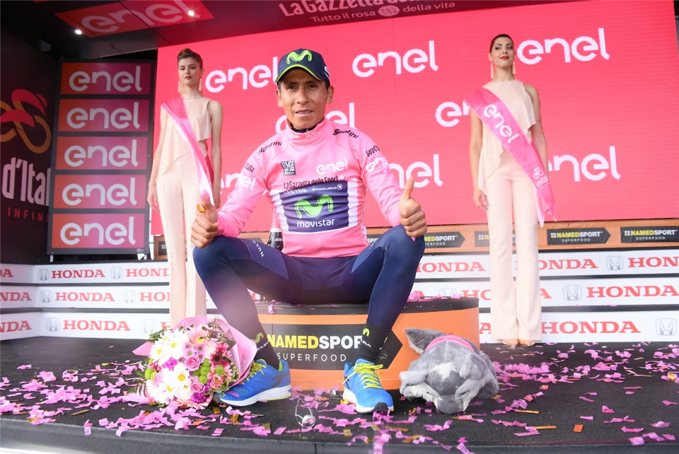 Quintana stamps his authority on the Giro at BlockHaus