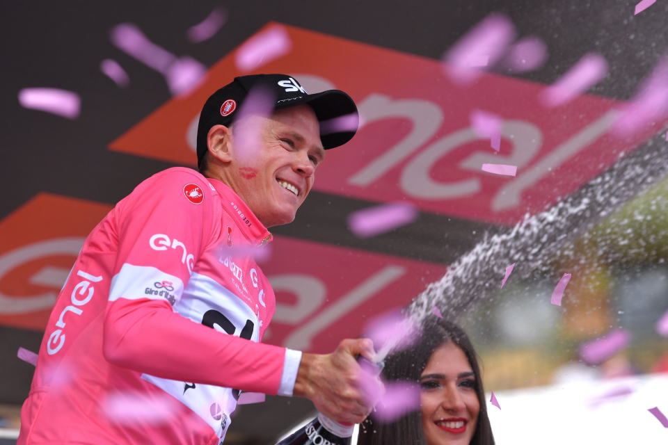 Chris Froome has written himself into the history books becoming the first British rider to win the Giro d'Italia and win all three Grand Tours