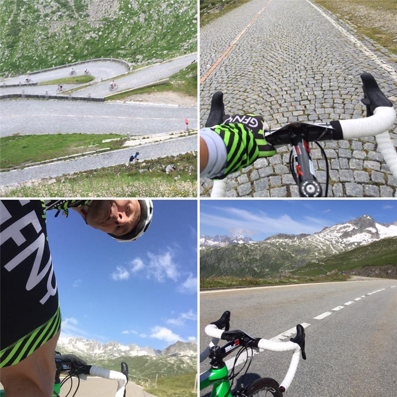 GFNY CEO Uli Fluhme tackled the Gran Fondo San Gottardo (Credit: Uli Fluhme)