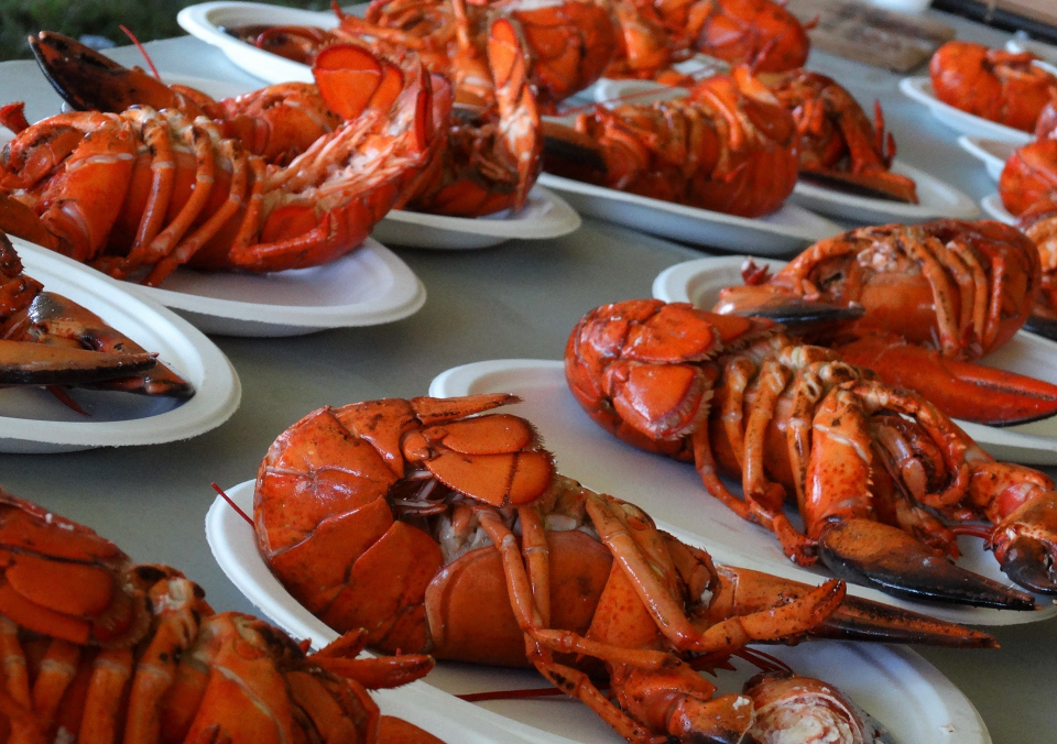 When the tired cyclists finish their ride, Doucet promises they’ll be greeted with a hearty lobster dinner with all the trimmings (with vegetarian chili or roast pork for those who don’t like seafood).