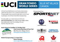 Registration is now open for the 2016 UCI Gran Fondo World Series Grey County Road Race