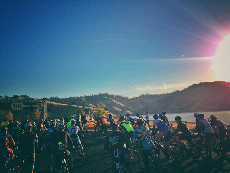 The Hammer: a mixed-terrain road bike race exploring the mountainous Western Sierra landscape of Central California