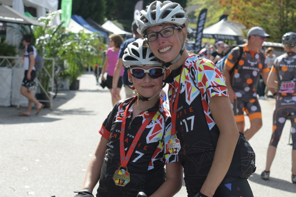 At the end of the day, there were lots of happy smiling cyclists, friends and family who enjoyed a fantastic weekend